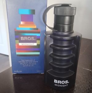 BROS Midnight Cologne (Impression of HUGO BOSS Dark Blue for Men) 3.9 fl oz BNIB
